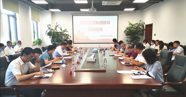 集團黨委副書記、總經(jīng)理吳波一行到沈陽航空工業(yè)發(fā)展有限公司調(diào)研指導